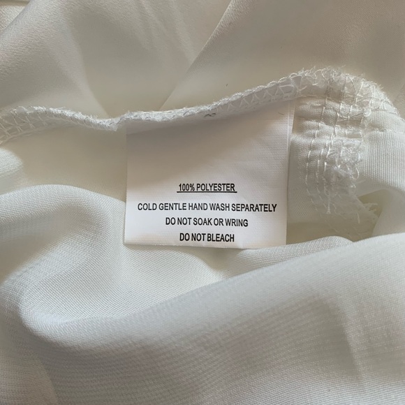 Hello Molly Proper Credit Romper - White - Picture 9 of 11